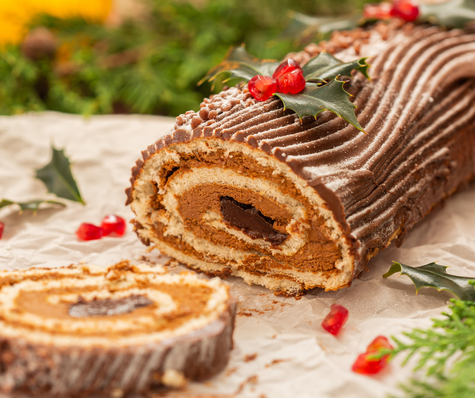 bûche de Noël buche de noel origines de la tradition